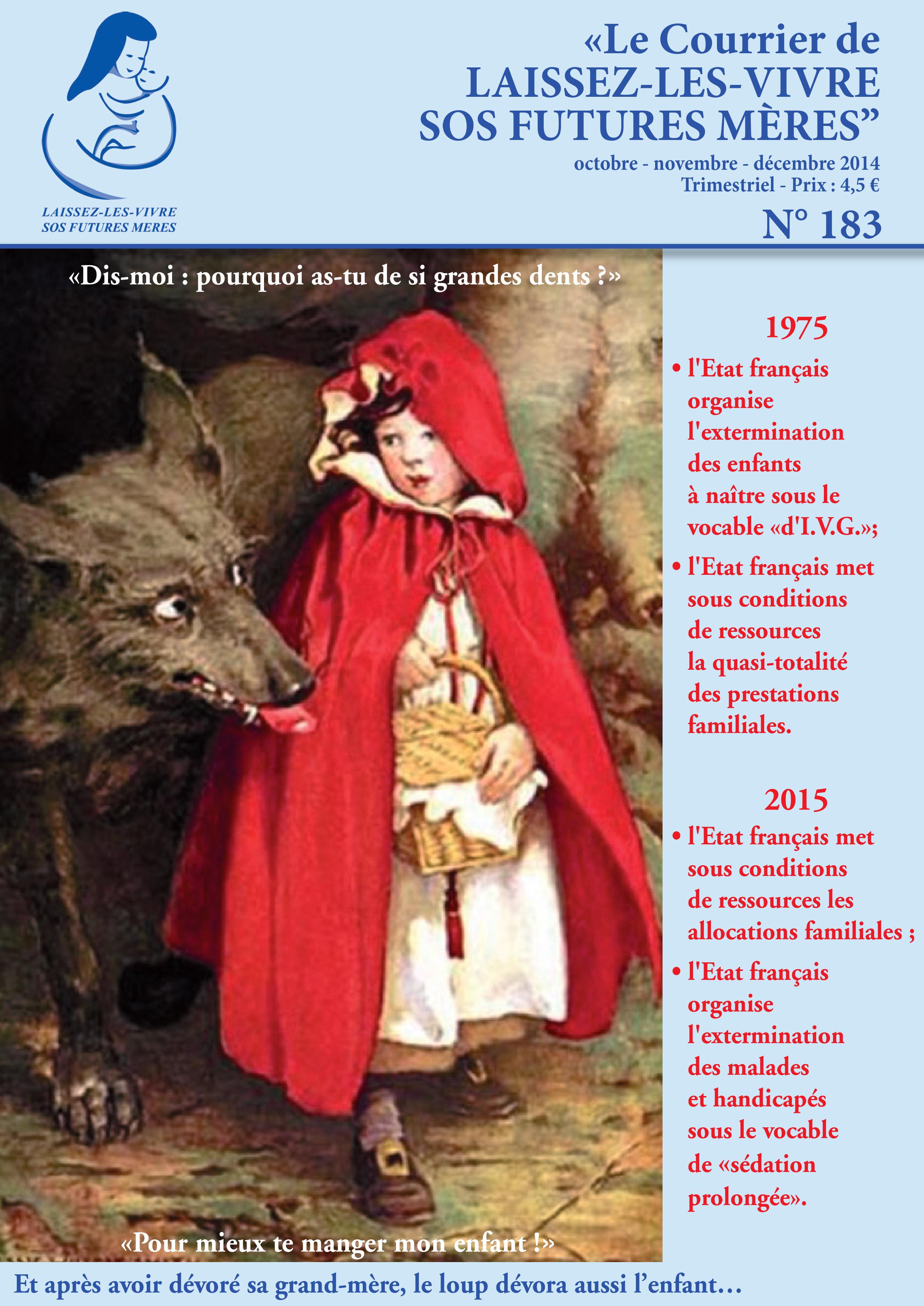 CLIQUEZ ICI POUR OUVRIR LE BULLETIN